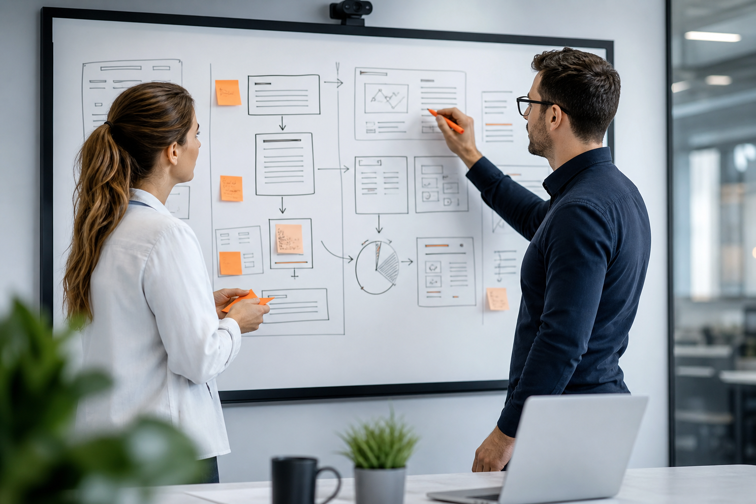 Gemeinsame Planung der digitalen Lösung